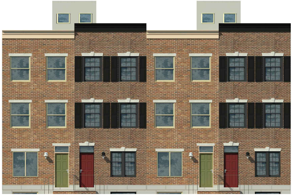 3613-19 Sears Steet Rendering