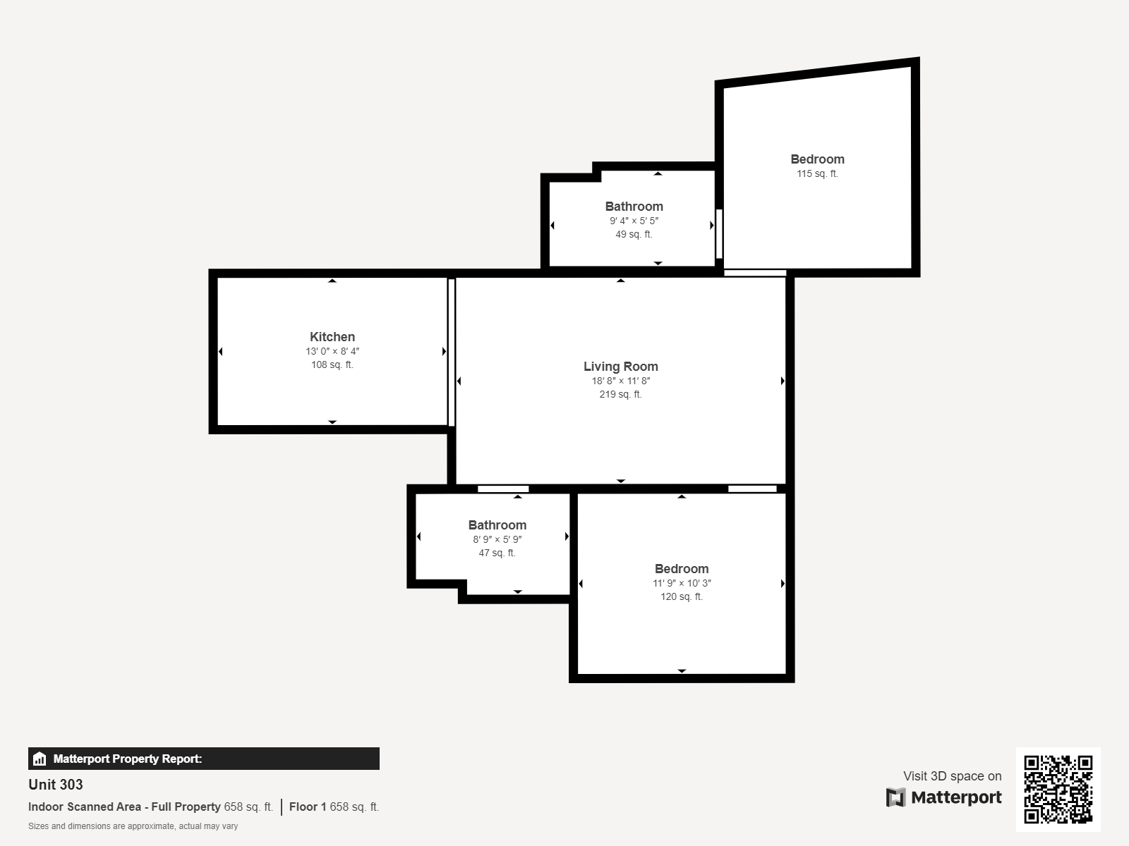 Unit 303 Floorplan